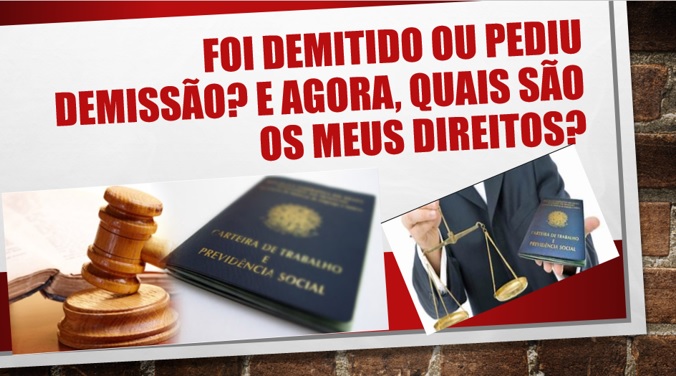 Direitos de quem pede demissão